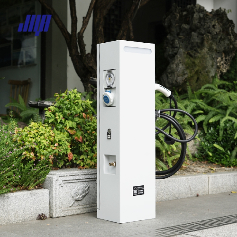 別墅庭院水電一體充電樁家用智能安全充電供水GREC952025 