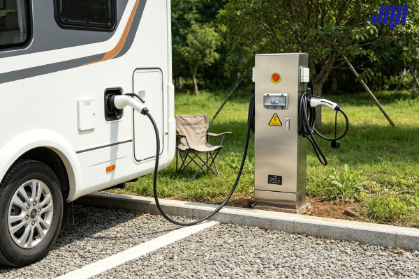 房車營(yíng)地水電樁掃碼充電供水